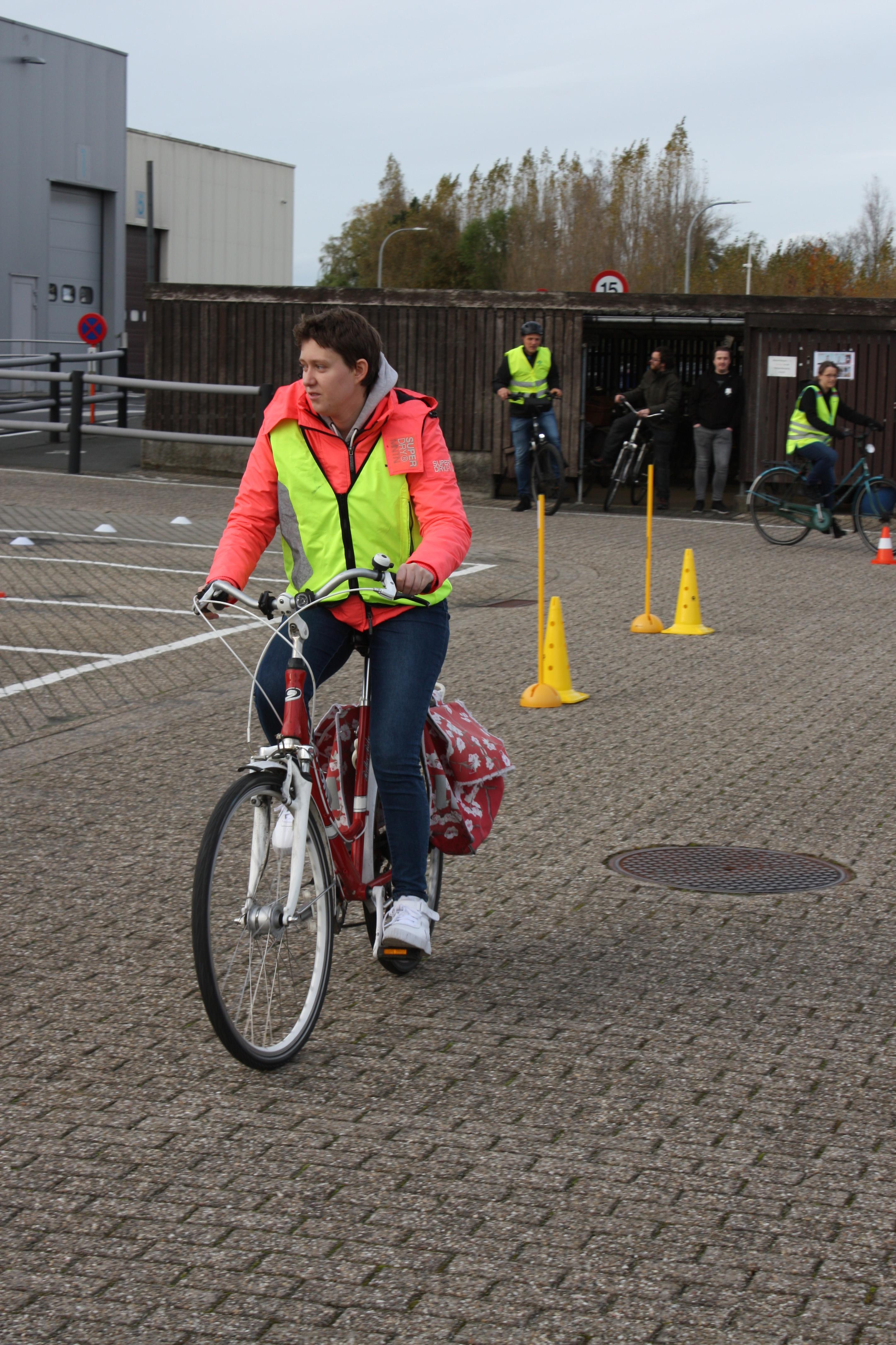 Veilig in het verkeer met fiets
